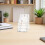 2Pcs Clear Acrylic Multi-Tier Display Stand for Brochures Menus Flyers 6