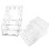 2Pcs Clear Acrylic Multi-Tier Display Stand for Brochures Menus Flyers 10