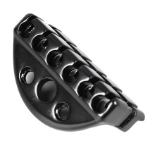 Headless Saitensicherungsklemme für 6-saitige E-Gitarre Schwarz Metall