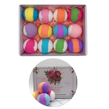 12 Stück Badebubbles-Set – feuchtigkeitsspendend, aromatisch, 5,4 cm