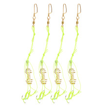 Exquisite Carp Feeders Anti Tangle Design High Quality Spring Feeder For Powder Bait Trap Hooks Carp Fishing Gear With Luminous Hooks And Durable Cons