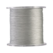 High Strength Fishing Line With Fluorocarbon Core, Super Sensitive PE Braided Fishing Wire For Saltwater And Freshwater Anglers - 0.6mm Diameter Dark