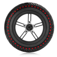 Ruote per monopattino elettrico Ammortizzatore Resistente all'usura Gomma Design a nido d'ape Antiforatura Pneumatico solido Antiesplosione Non
