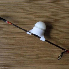 Fishing Pole Alarm With Intelligent Motion Sensor, Energy Save System For Night Fishing Strike Alert, White ABS Fishing Line Alarm That Automatically