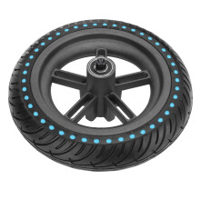 Rear Wheel Tire Hub Set for 8.5in Electric Scooter Blue