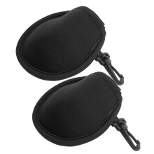 Detergenti delicati per palline da golf, sacchetti portatili in neoprene per la pulizia delle palline da golf, per un'esperienza di gioco più comoda.