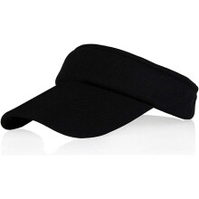 Chapéu com viseira para atividades ao ar livre, boné ajustável com design em tela respirável, viseira esportiva leve para homens e mulheres,