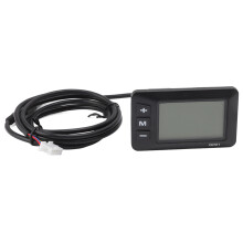 LCD-instrument voor elektrische fietsombouw, kleurrijk display voor elektrische fietsen met verbeterd LCD-scherm, weergave van meerdere gegevens,