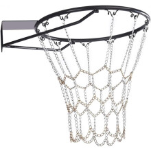 Rete da basket per esterni resistente, realizzata con catena in acciaio zincato, progettata per un gioco intenso e per diverse condizioni