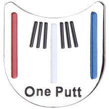 Golf Game Enhancer, Precision Alignment Tool With Hat Clips, Magnetic Golf Ball Marker, Rotating 360, Strong Magnet Ensures Secure Attachment, For