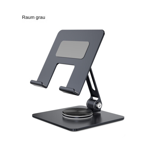 (Grau (360-Grad-Drehungsstil)) 360-Rotation-Tablettenständer