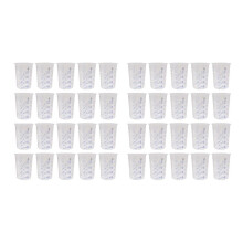 40Pcs Plastic Disposable Paint Mixing Cup Measurements Cups for Resin Epoxy pour 600ML