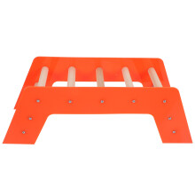 4Stk Hamsterleiter Und Vogelspiel Holz Orange Trainingsleiter