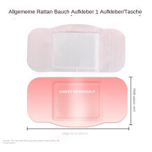 (10 Stück allgemeine Rattan Bauch Aufkleber 10PCs) 10pcs selbst erhitzen der Moxibustion-Gips