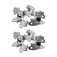 20 Stueck Kabinett Feder belastet Eisen gerade Schleife Knebel Riegel 45mm Laenge