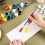 60 Strips Empty Paint Strips Paint Cup Pots Storage Containers Painting Arts Crafts Supplies (5Ml/60Pc) 5