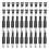 20Paare Schwarze Male Audio Socket Plug Metall Verbinder 1