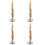 4Stk Kleine Saxophon Kupfer Modell 7