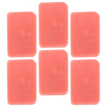 24Stk Simulierte Luncheon Meat Scheiben, Rotes PVC Für Deko