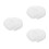 3Pièces Ruban Fourrure Blanche Douce Pour Décorations DIY 10