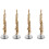 4Stk Kleine Saxophon Kupfer Modell 6