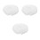 3Pièces Ruban Fourrure Blanche Douce Pour Décorations DIY 8