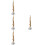 4Stk Kleine Saxophon Kupfer Modell 9