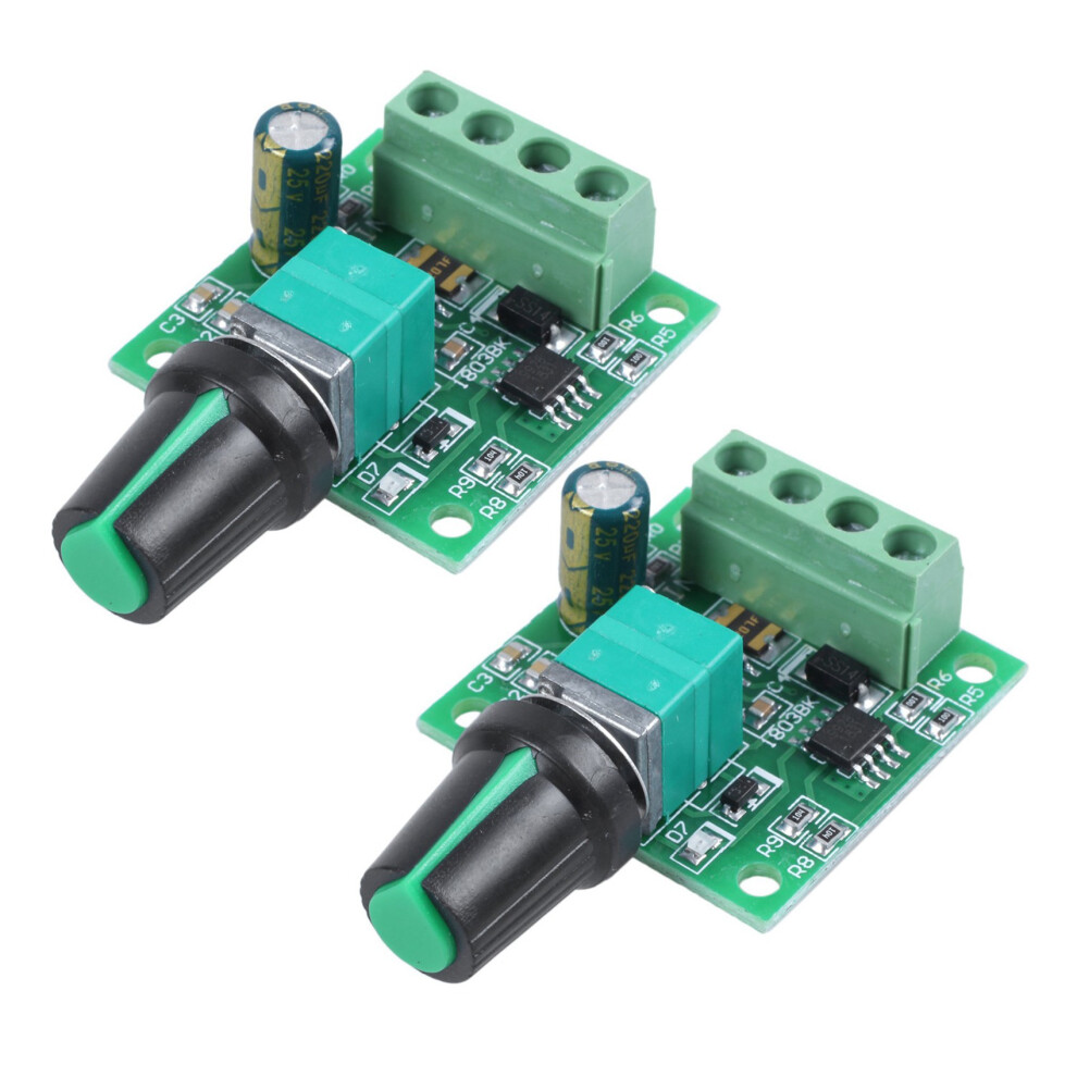 2X 1.8V 3V 5V 6V 7.2V 12V 2A 30W Motor Speed Controller (Pwm) 1803Bk Adjustable Driver 6032981938212