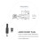 20Paare Schwarze Male Audio Socket Plug Metall Verbinder 9