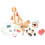 3Sets Plastik Katzenfiguren Spielset Pädagogisch Kinder 2