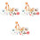 3Sets Plastik Katzenfiguren Spielset Pädagogisch Kinder 4