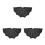 3Stk Halloween Spinnen Cape Damen Polyester Elastischer Party Umhang 5