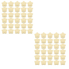 60Pcs Star Shaped Paper Plates Gold Disposable Party Plate Pentagram Dinnerware Plate for Tableware Supplies, Gold
