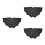 3Stk Halloween Spinnen Cape Damen Polyester Elastischer Party Umhang 7