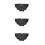 3Stk Halloween Spinnen Cape Damen Polyester Elastischer Party Umhang 9