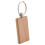 200 Blank Wooden Keychain Rectangular Engraving Key ID Can Be Engraved DIY 7