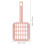 2Sets Roze Kattenbakschep Houder ABS Schoonmaken Huisdier 10
