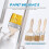 48St Multi Kleur Kwasten Voor Basting Grillen En Olieverf 9