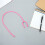 4St Flexibele Roze PVC Stethoscoop Met Helder Geluid 6