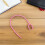 4St Flexibele Roze PVC Stethoscoop Met Helder Geluid 5