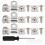 4Sets Dubbele Sport Helm Vervangingsset Schroeven Clips 2