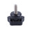 M6 x 15mm Male Thread Screw Star  Locking Screw Handle Black 4 Pcs 4