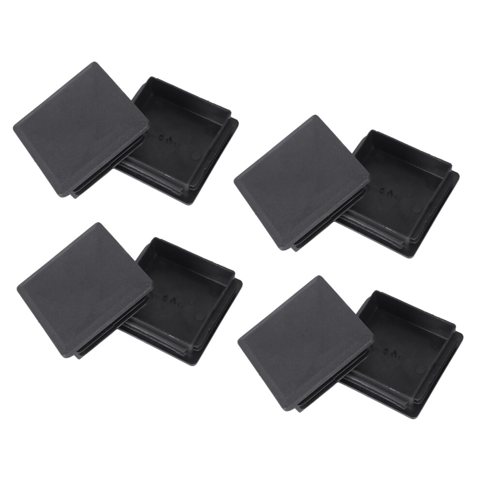 Photos - Climbing Gear 80mm x 80mm Square Plastic Caps Pipe Tube Inserts End Plug 8 Pieces