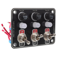 5Stk Marine Boot Rocker Switch Panel Kunststoff Mit