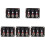 5Stk Marine Boot Rocker Switch Panel Kunststoff Mit 4