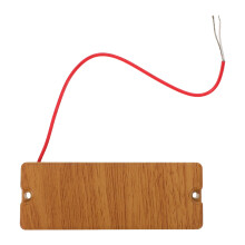3Stk Bassgitarre Ersatz Pickup Metall Dual Coil Hellbraun