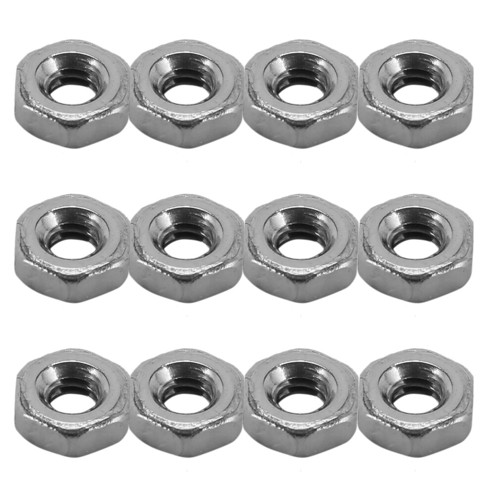 Metric M2 Hex Nuts 304 Stainless Steel Fastener Din934 300Pcs For Bolt 6033203540909