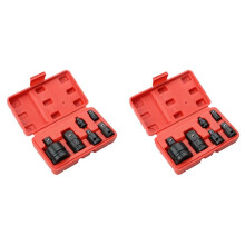 12PCS Impact Reducer & Sleeve Adapter Socket Wrench 1/4 1/2 3/8 3/4 Drive Air Ratchet Breaker Drive Spanner Set