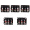 5Stk Marine Boot Rocker Switch Panel Kunststoff Mit 5