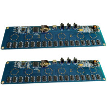 2X DIY In14 In4 Nixie Tube Clock Digital LED Clock Gift Circuit Board Kit , PCBA No Tubes